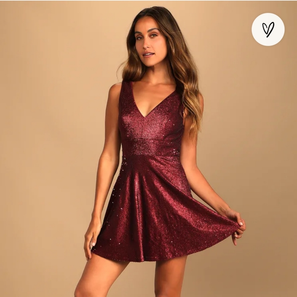 Lulus sequins dress